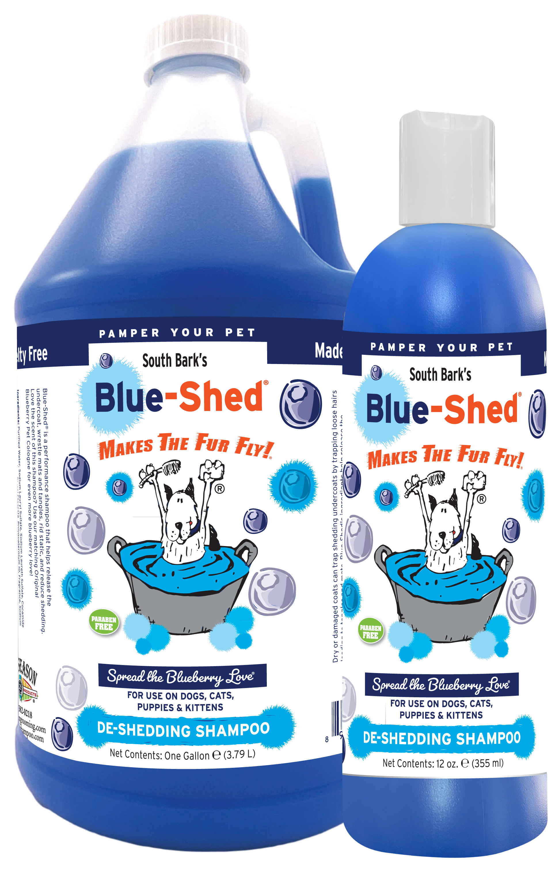 Blue-Shed® De-Shed Shampoo South Bark™