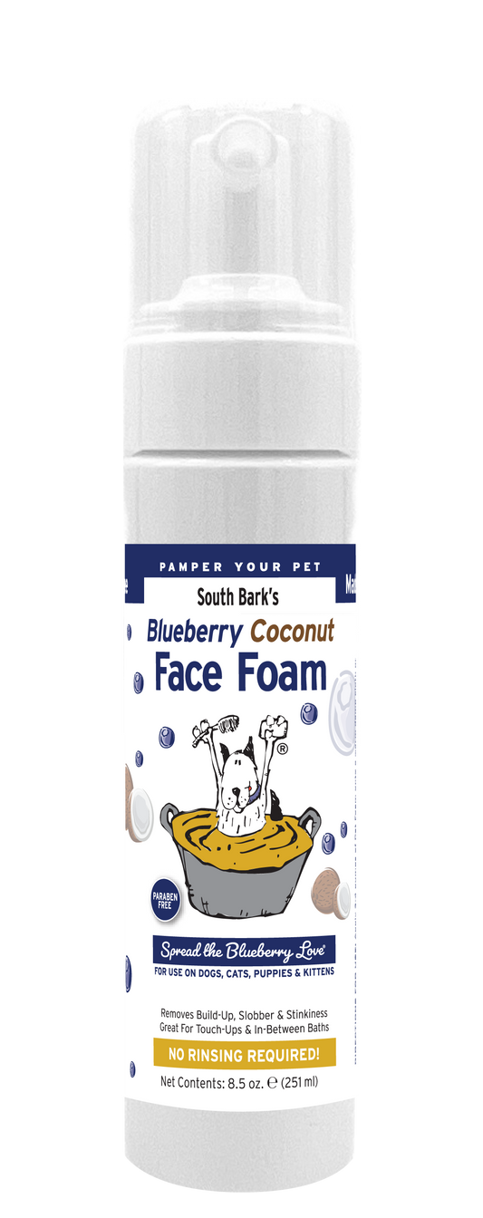 Blueberry-Coconut Face Foam® | South Bark™