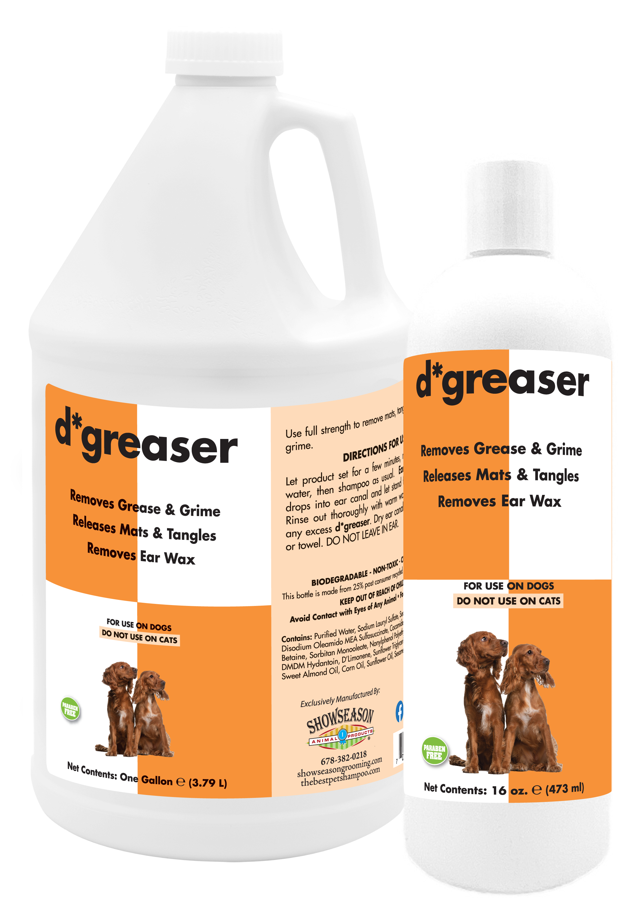 Degreaser Pet Shampoo Showseason®