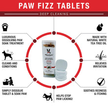 Load image into Gallery viewer, Deep Cleaning Paw Fizz Tablets (12 ct) | Warren London
