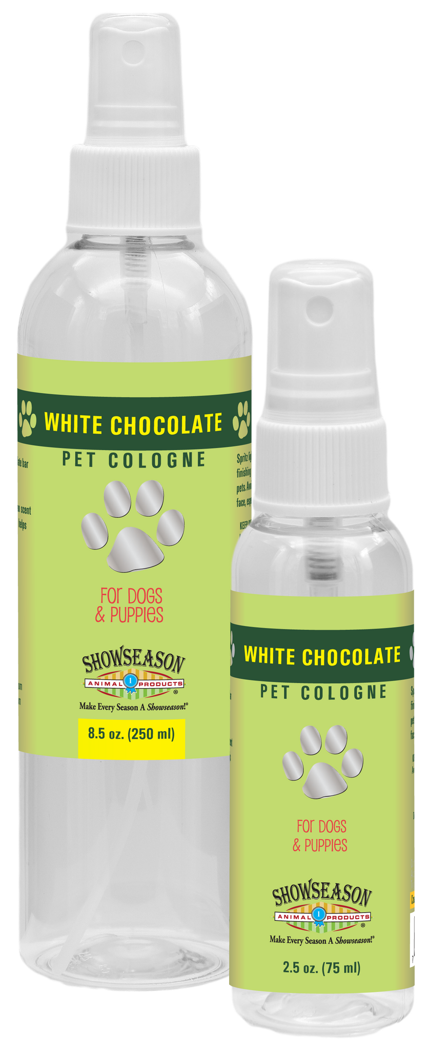 White Chocolate Pet Cologne | Showseason® -- NEW!