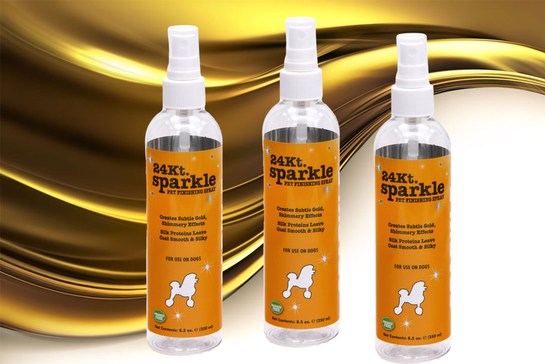 24 Kt. Gold Sparkle Pet Spray | Showseason®