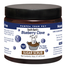 Load image into Gallery viewer, Blueberry-Clove Sugar Scrub 16 oz. | South Bark™
