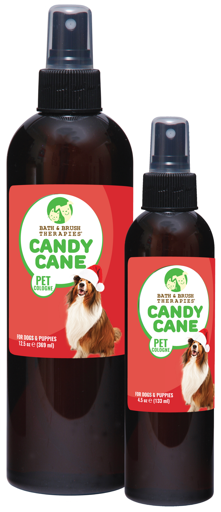 Candy Cane Pet Cologne | Bath & Brush Therapies®