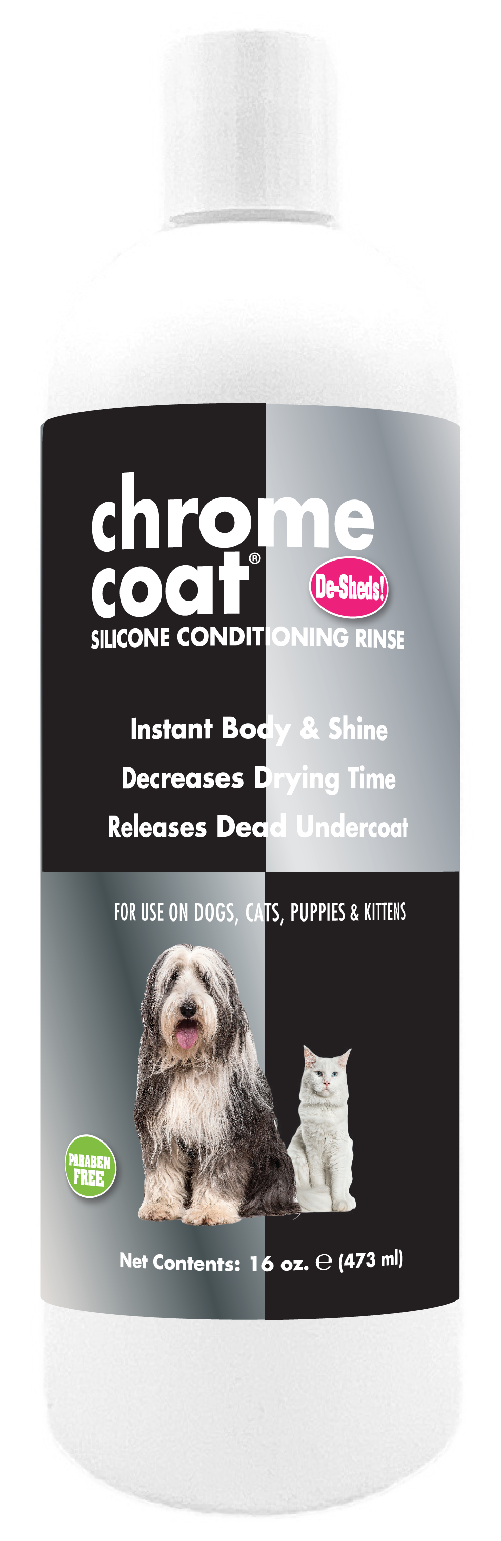 Chrome Coat® Silicone Pet Conditioning Rinse | Showseason®