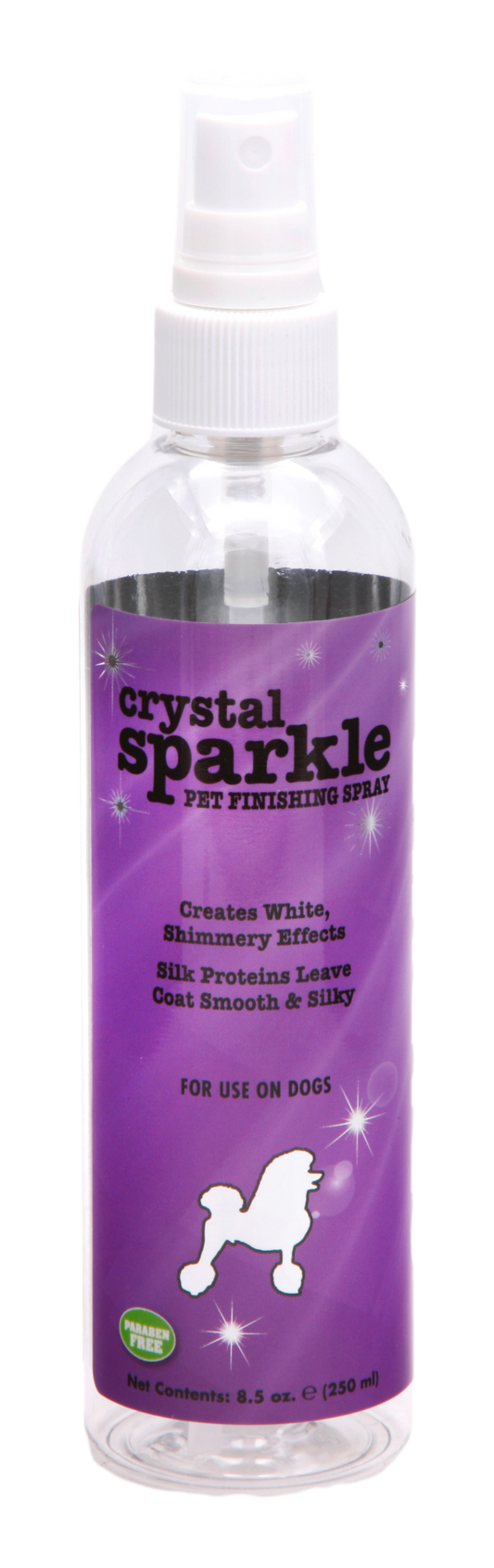 Crystal White Sparkle Pet Spray 8.5 oz. | Showseason®