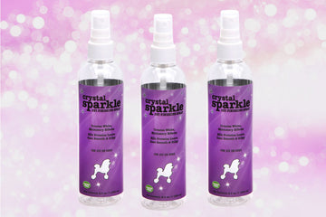 Crystal White Sparkle Pet Spray 8.5 oz. | Showseason®