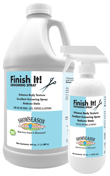 Finish It! Pet Finishing Spray | Showseason®