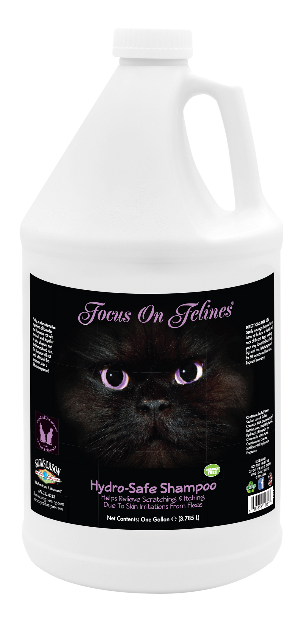 Hydro-Safe Pesticide-Free Shampoo FOR CATS One Gallon | Focus On Felines®