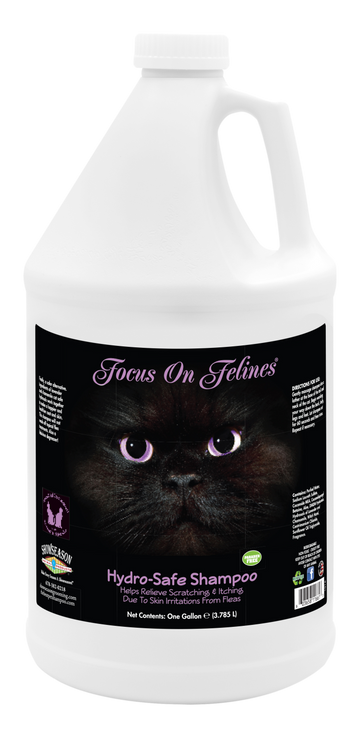Hydro-Safe Pesticide-Free Shampoo FOR CATS One Gallon | Focus On Felines®