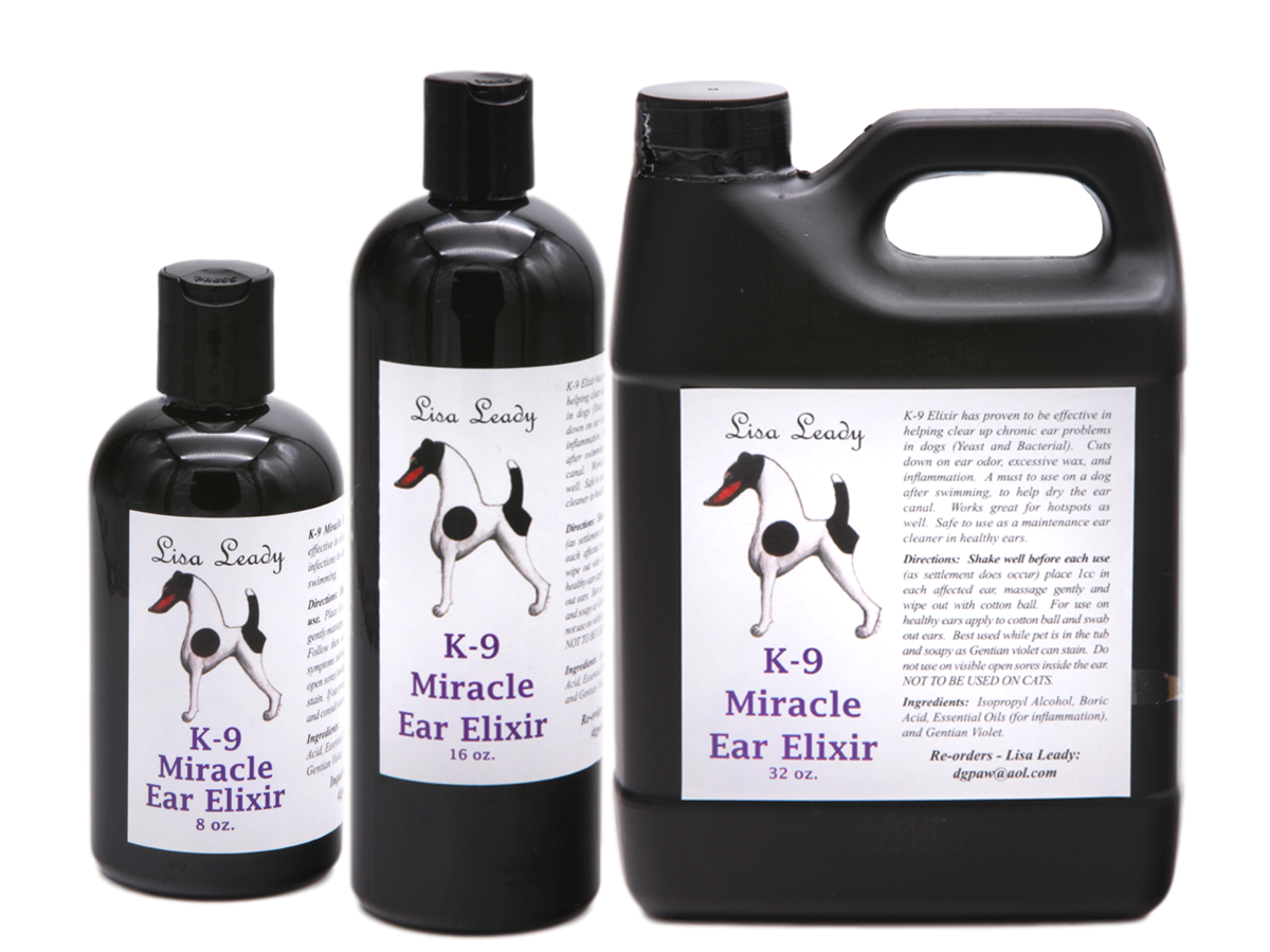 K-9 Miracle Ear Elixir | By Lisa Leady