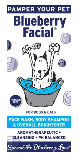 Blueberry Facial® Promotional Window Cling