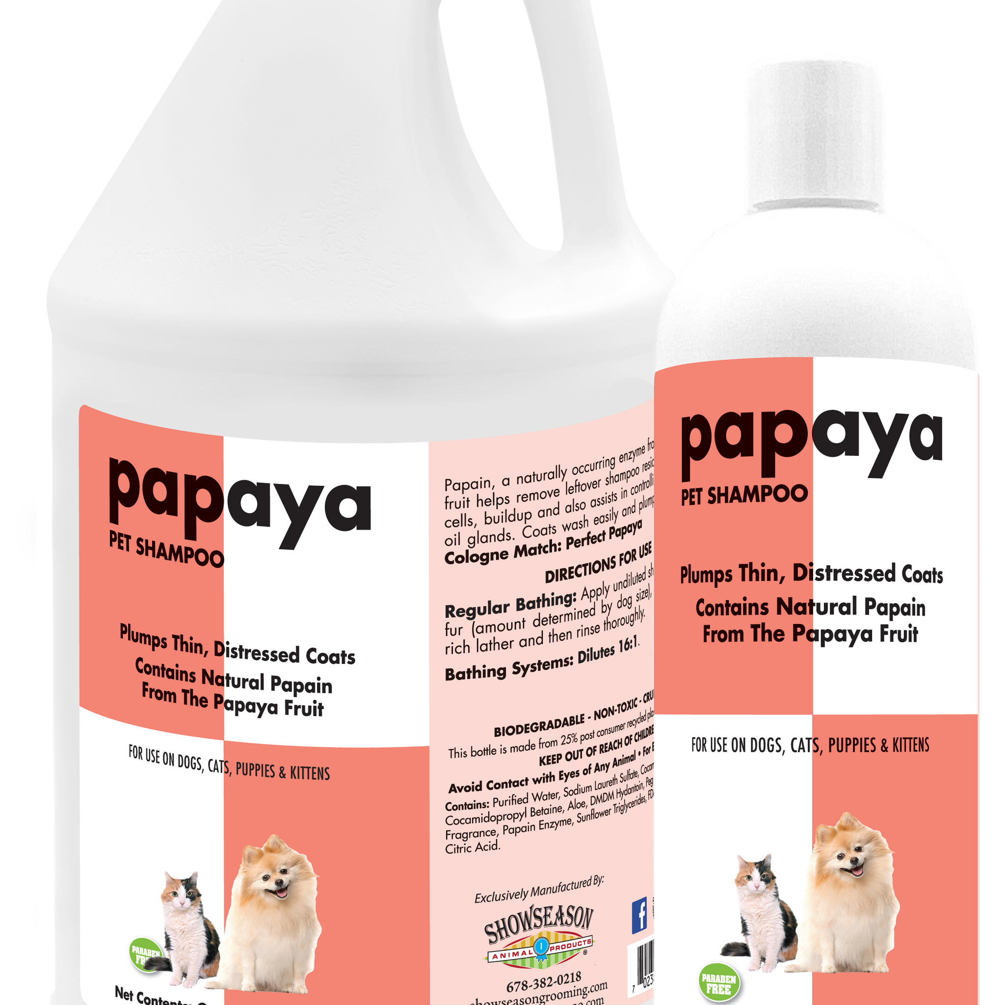 Papaya Pet Shampoo | Showseason®