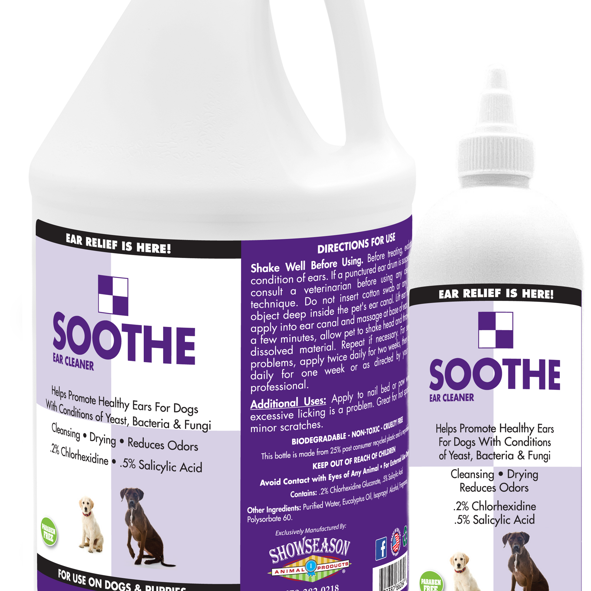 Soothe™ Pet Ear Cleaner | Showseason®