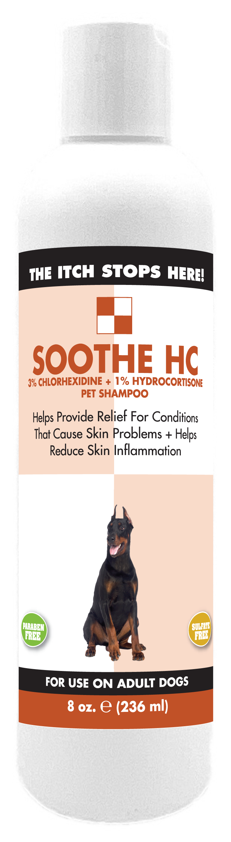 Soothe™ HC Medicated Pet Shampoo | Showseason®