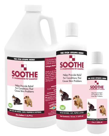 Soothe™ Medicated Pet Shampoo | Showseason®