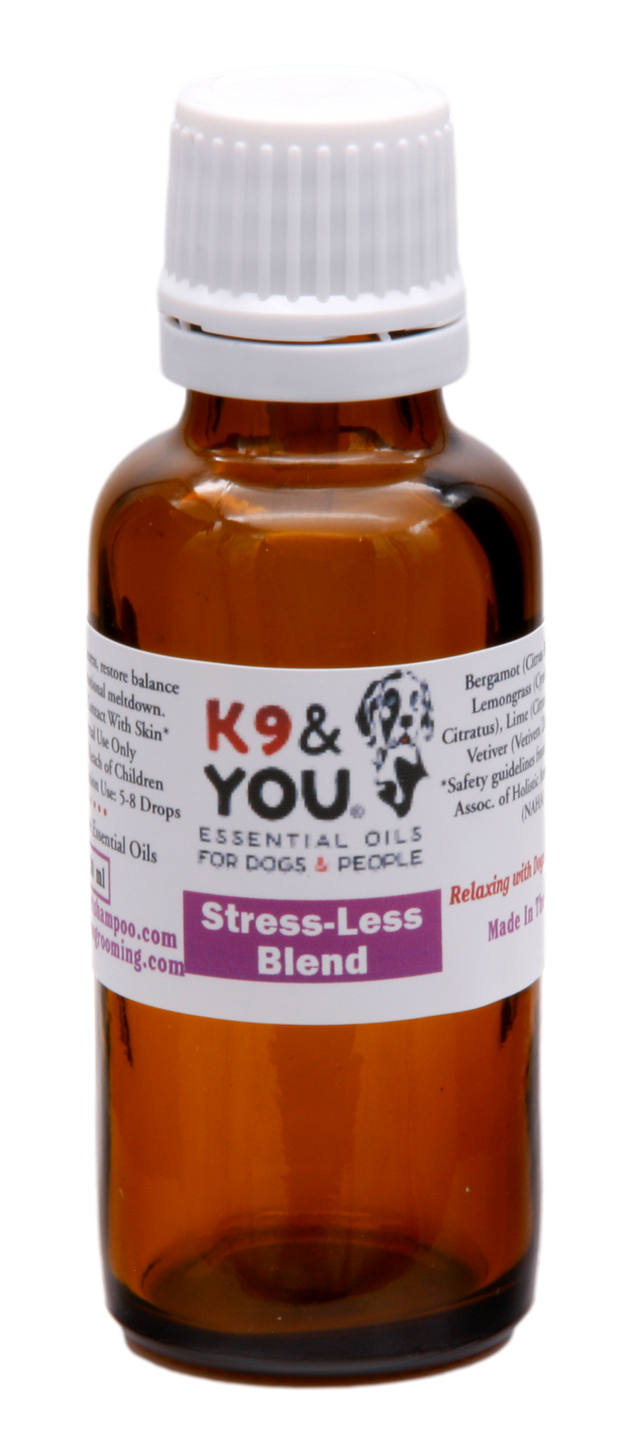 Aromatherapy Oil Blend Stress-Less 30 ml | K9&You®