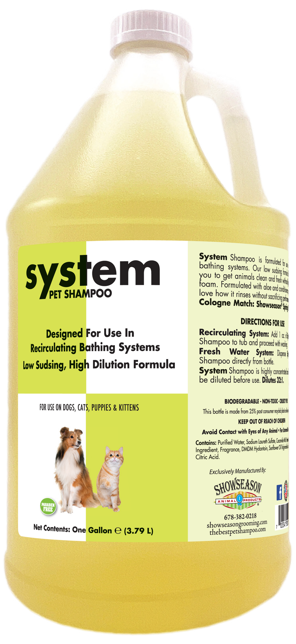 System Pet Shampoo | Showseason®